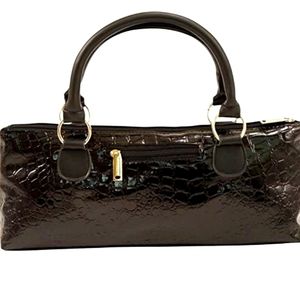 Black wine clutch bag thermal insulated